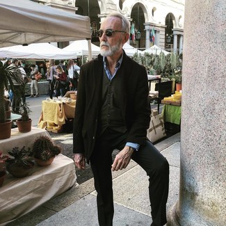 С чем носить хлопковый жилет