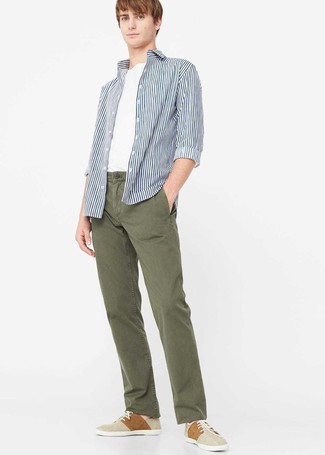 Как носить футболку с круглым вырезом с плимсоллами мужчине