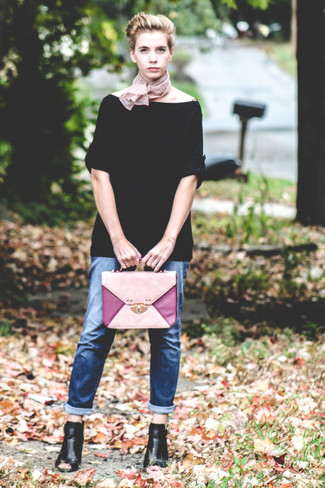 С чем носить ботильоны с вырезом