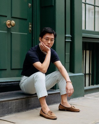 С чем носить темно-коричневую бандану мужчине