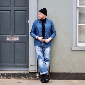 С чем носить темно-коричневый браслет из бисера мужчине