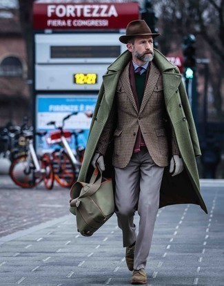 Какие туфли дерби носить с темно-коричневым пиджаком