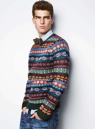 С чем носить темно-коричневый галстук-бабочку мужчине