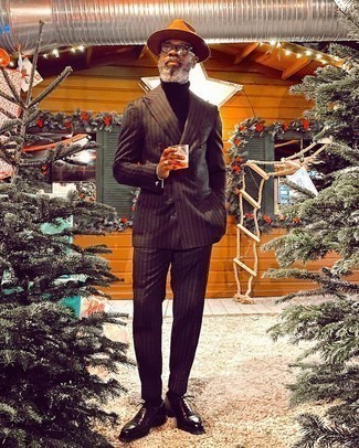 С чем носить темно-коричневую шляпу мужчине