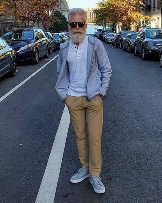 С чем носить темно-коричневые часы в горизонтальную полоску мужчине