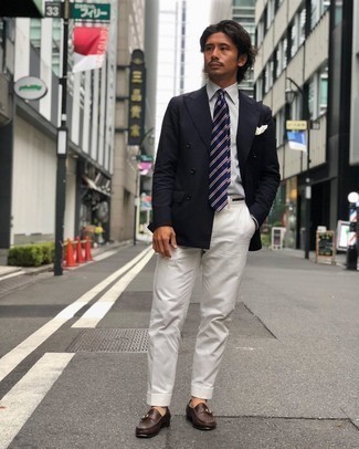 С чем носить темно-коричневые кожаные монки