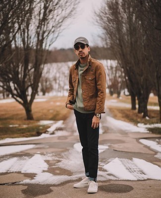 С чем носить темно-коричневые кожаные часы мужчине