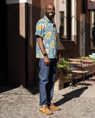 С чем носить темно-коричневые резиновые часы мужчине