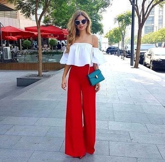 С чем носить темно-зеленую сумку женщине