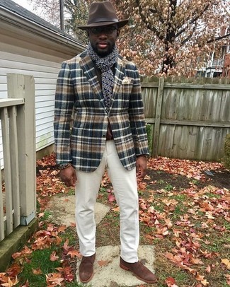 Какие туфли дерби носить с темно-зеленым пиджаком