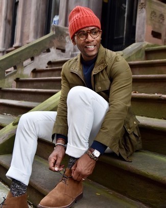 С чем носить темно-зеленый браслет мужчине