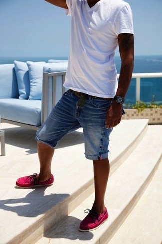 С чем носить темно-зеленый ремень из плотной ткани мужчине