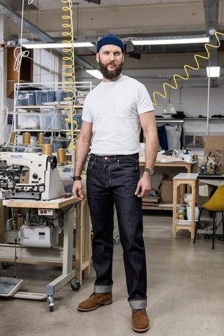 С чем носить темно-зеленые часы из плотной ткани мужчине