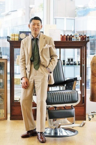 С чем носить темно-зеленый галстук мужчине