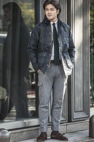 С чем носить темно-зеленый галстук мужчине