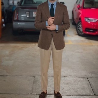 С чем носить темно-зеленый галстук мужчине