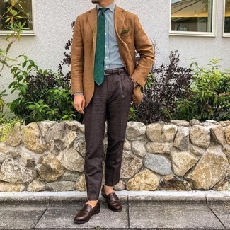 С чем носить темно-зеленый галстук мужчине