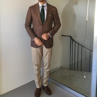 С чем носить темно-зеленый галстук мужчине