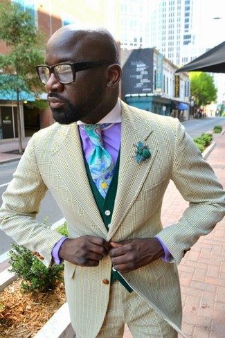 С чем носить темно-зеленый жилет