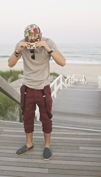 С чем носить джинсовые эспадрильи мужчине