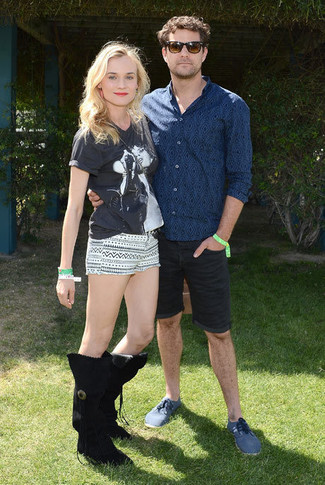 С чем носить джинсовые шорты мужчине