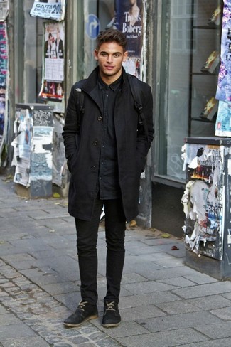 Как носить туфли дерби с джинсовой рубашкой