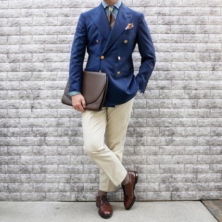 Как носить туфли дерби с двубортным пиджаком