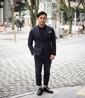 Как носить туфли дерби с джинсами