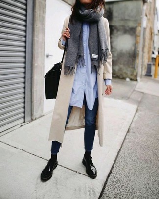 С чем носить туфли дерби женщине