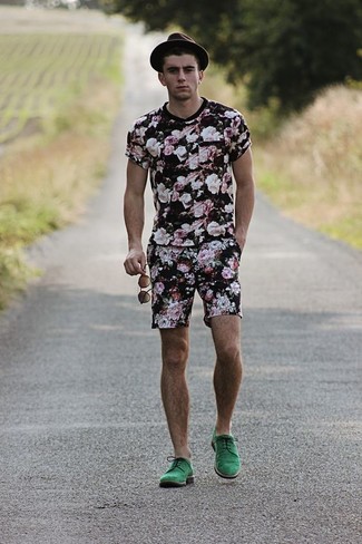 Как носить туфли дерби с шортами