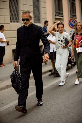 Как носить туфли дерби с костюмом