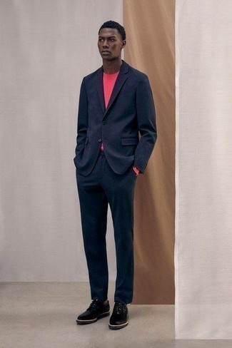 Как носить туфли дерби с костюмом