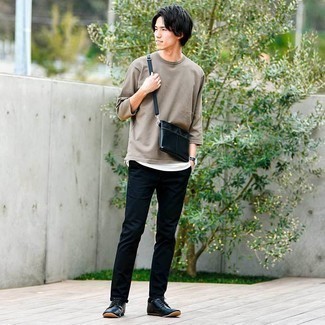 Как носить туфли дерби с майкой