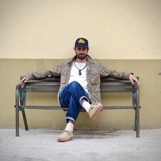 Как носить ботинки дезерты с полевой курткой