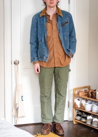 Как носить ботинки дезерты с курткой харрингтон