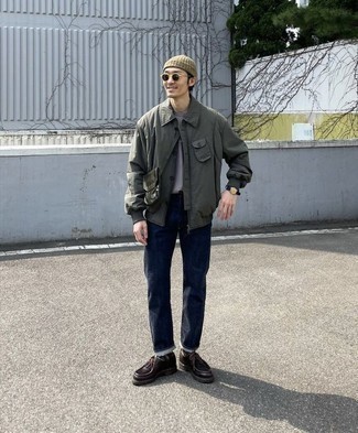 Как носить ботинки дезерты с курткой-рубашкой