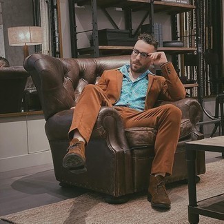 Как носить ботинки дезерты с костюмом