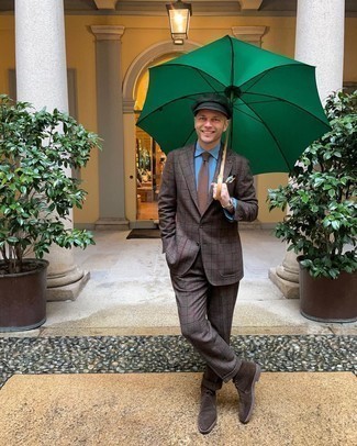 Как носить ботинки дезерты с костюмом