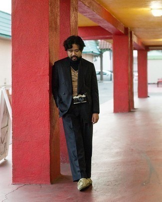 Как носить ботинки дезерты с водолазкой