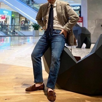 Как носить монки с двумя ремешками с джинсами