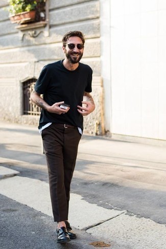 Как носить монки с двумя ремешками с майкой