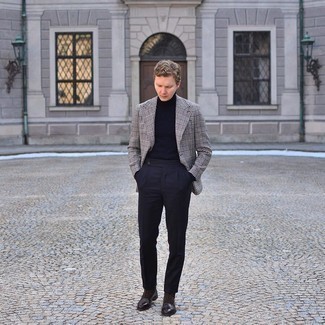 Как носить классические ботинки с пиджаком мужчине