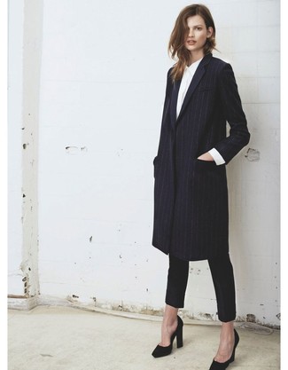 Как носить классические брюки с туфлями