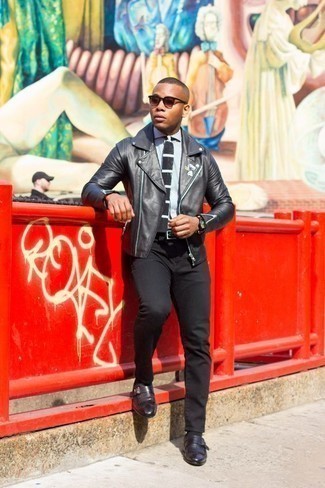 Как носить классическую рубашку с косухой мужчине