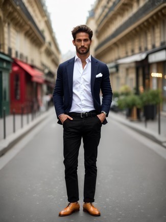 Как носить классическую рубашку с брогами