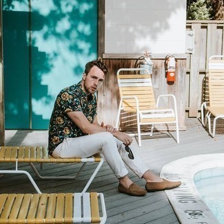 С чем носить мокасины мужчине