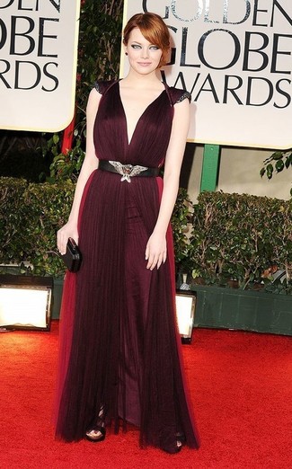 С чем носить пояс с украшением