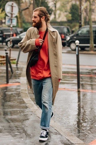 С чем носить поясную сумку мужчине