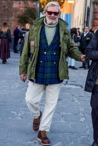 Как носить полевую куртку с пиджаком