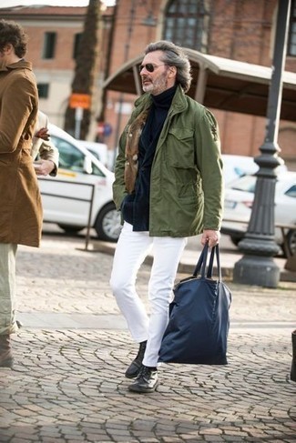 Как носить полевую куртку с пиджаком